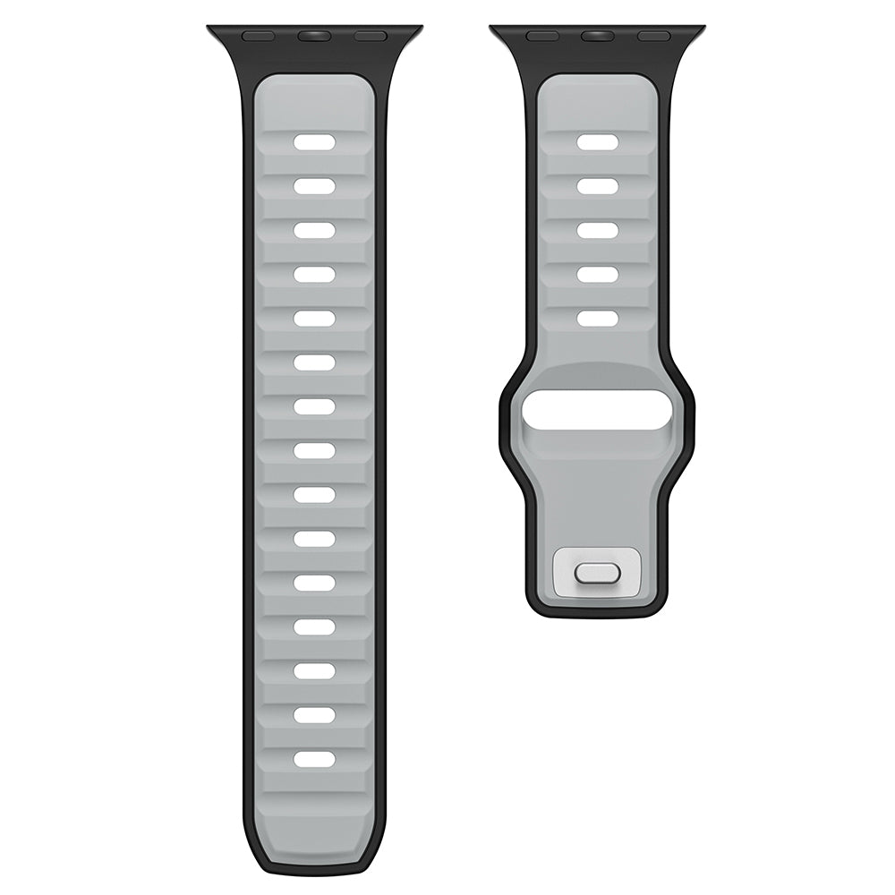 Xiaomi Redmi Watch 5 Active Zore KRD-135 22mm Silikon Kordon Strap Kayış Açık Mavi-Gri