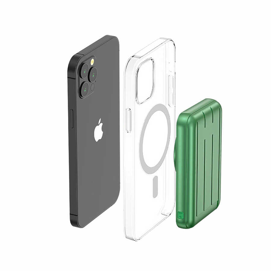 Xipin T113 10000 Mah Magsafe Powerbank Mavi