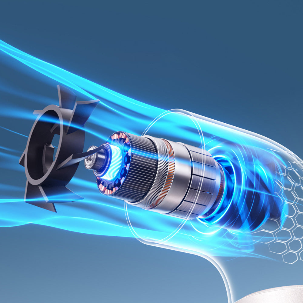 Aecooly PH01 Aero Pro Serisi Dijital LED Göstergeli Portatif Soğutucu El Fanı Siyah