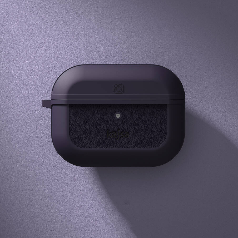 Apple Airpods Pro 2 Kılıf Kajsa Luxe Collection Kablosuz Şarj Uyumlu Kılıf Olive