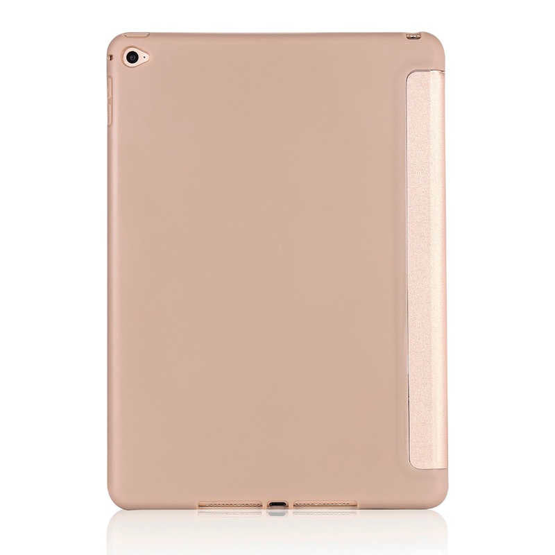Apple iPad 10.2 2021 (9.Nesil) Kılıf Zore Tri Folding Standlı Kılıf Rose Gold