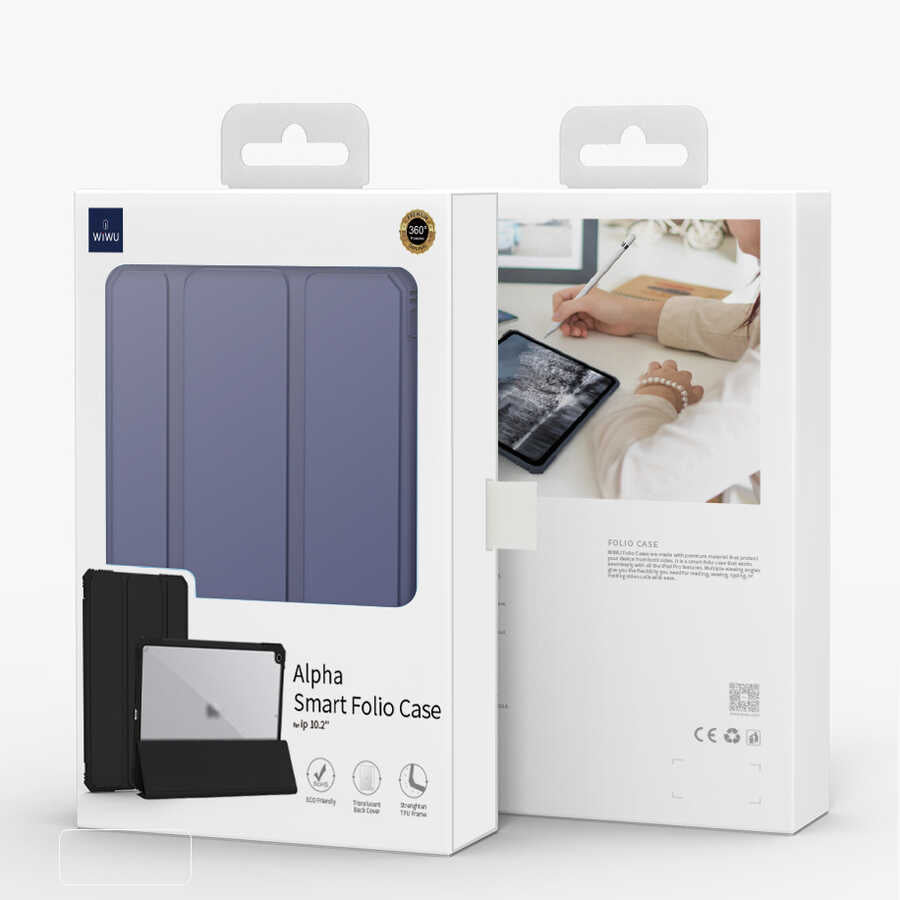 Apple iPad 6 Air 2 Wiwu Alpha Tablet Kılıf Yeşil