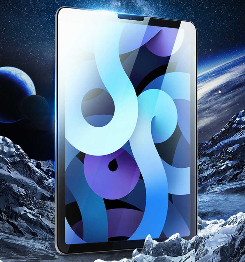 Apple iPad 9.7 2018 (6.Nesil) Wiwu iVista 2.5D Glass Ekran Koruyucu Renksiz