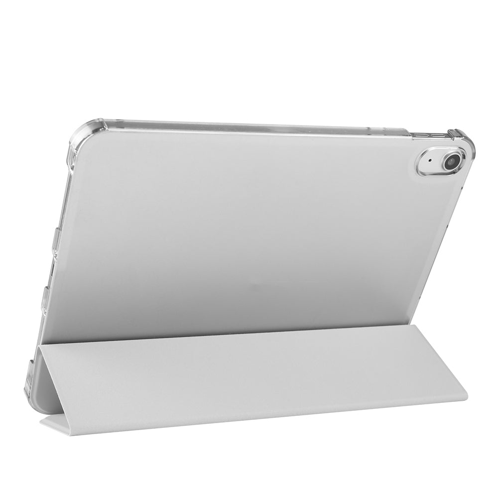 Apple iPad Air 10.9 2022 (10.Nesil) Zore Smart Cover Kalem Bölmeli Standlı 1-1 Kılıf Kırmızı