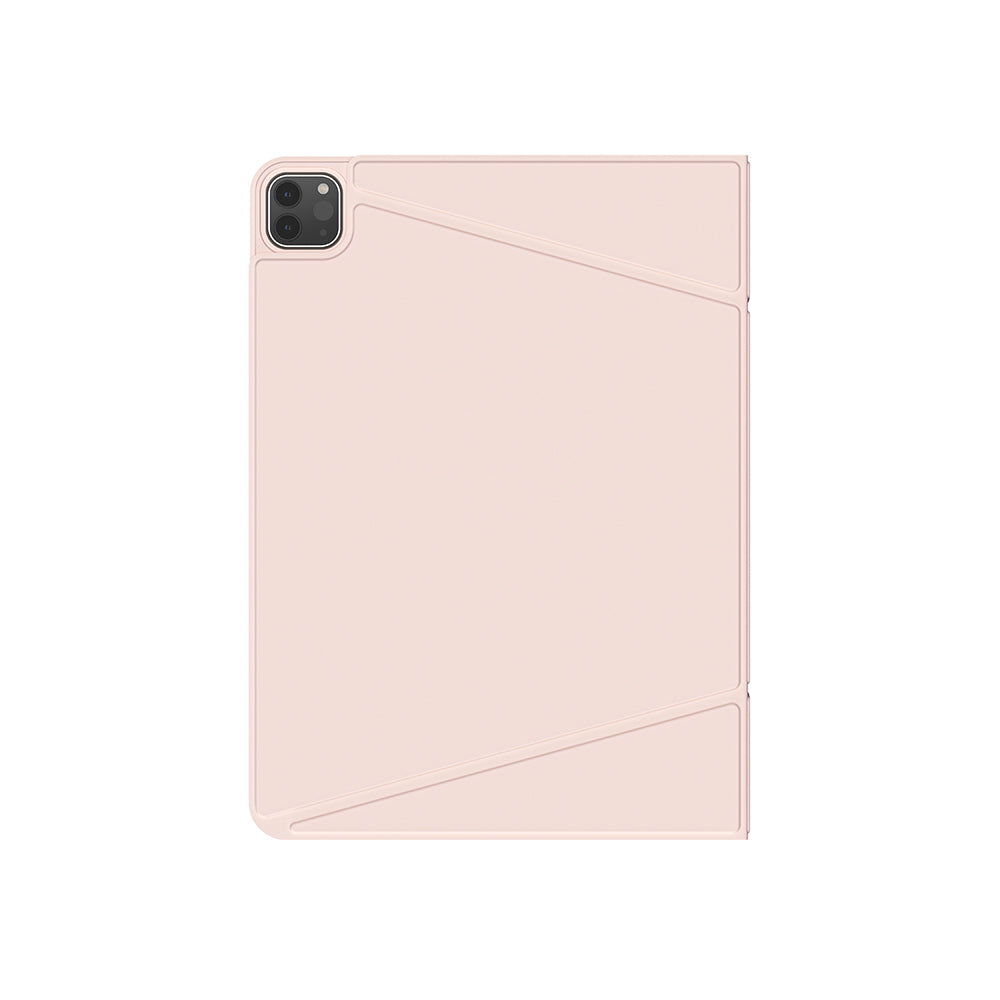 Apple iPad Air 11 2024 Amazingthing Matte Pro Mag Folio Katlanabilir Magnetik Standlı Kılıf Siyah