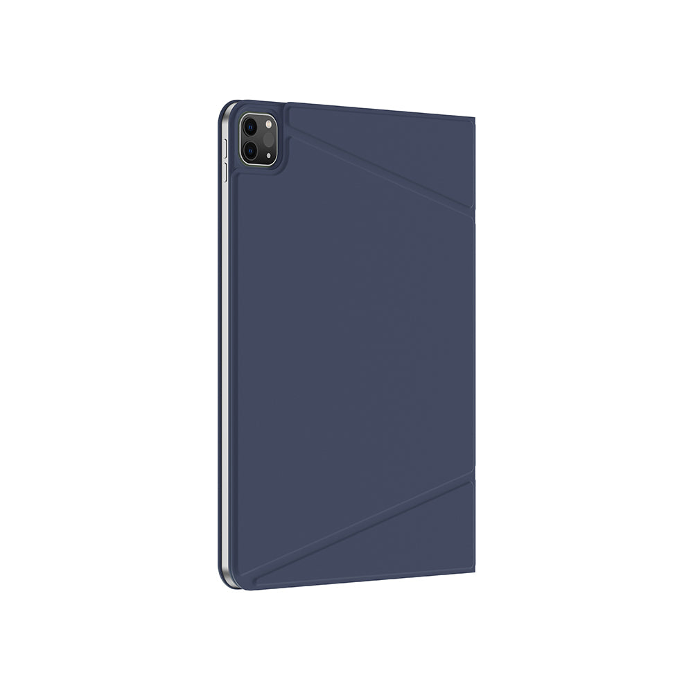 Apple iPad Air 11 2025 M3 Amazingthing Matte Pro Mag Folio Katlanabilir Magnetik Standlı Kılıf Siyah