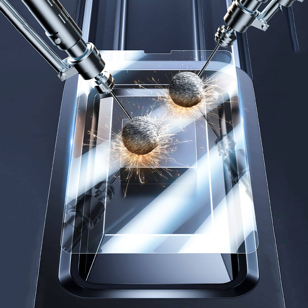 Apple iPad Air 11 2025 M3 Benks OKR Glass Warrior HD Parlak Ekran Koruyucu Şeffaf