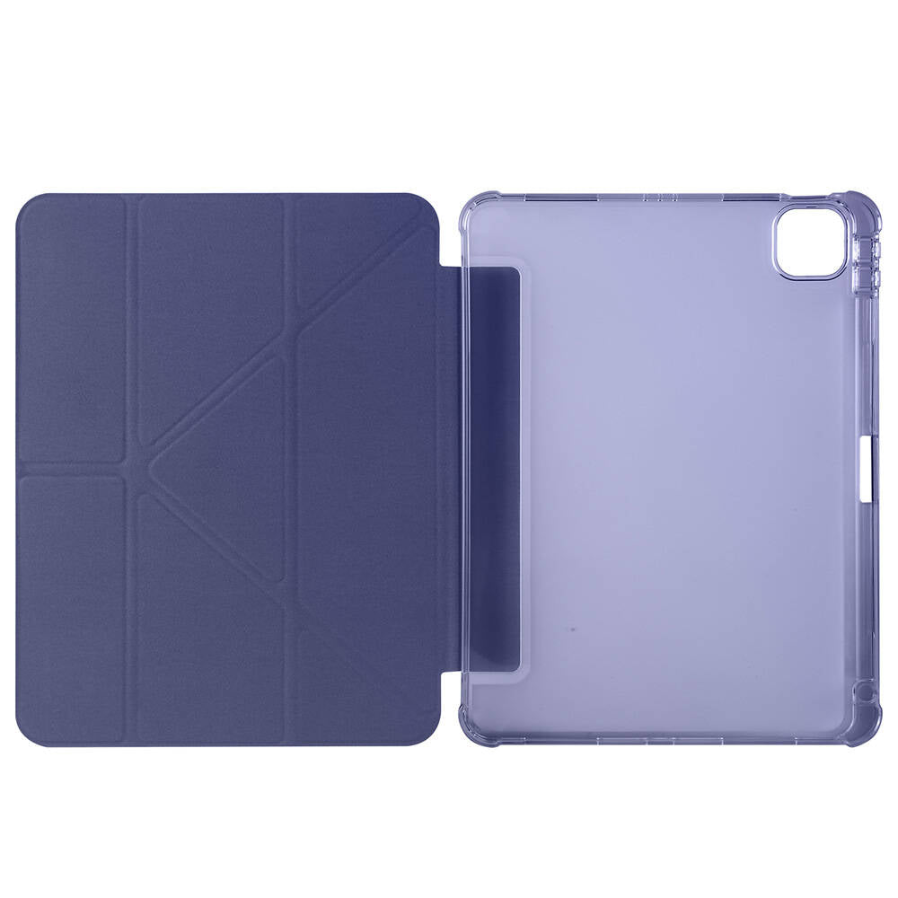 Apple iPad Air 11 2025 M3 Kılıf Zore Tri Folding Kalem Bölmeli Standlı Kılıf Yeşil