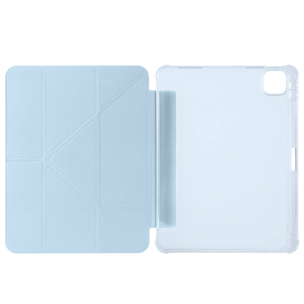 Apple iPad Air 11 2025 M3 Kılıf Zore Tri Folding Kalem Bölmeli Standlı Kılıf Koyu Yeşil