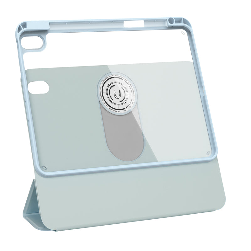 Apple iPad Air 11 2025 M3 Wiwu 360° Dönebilen Standlı Magnetik Koruyucu Tablet Kılıfı Siyah