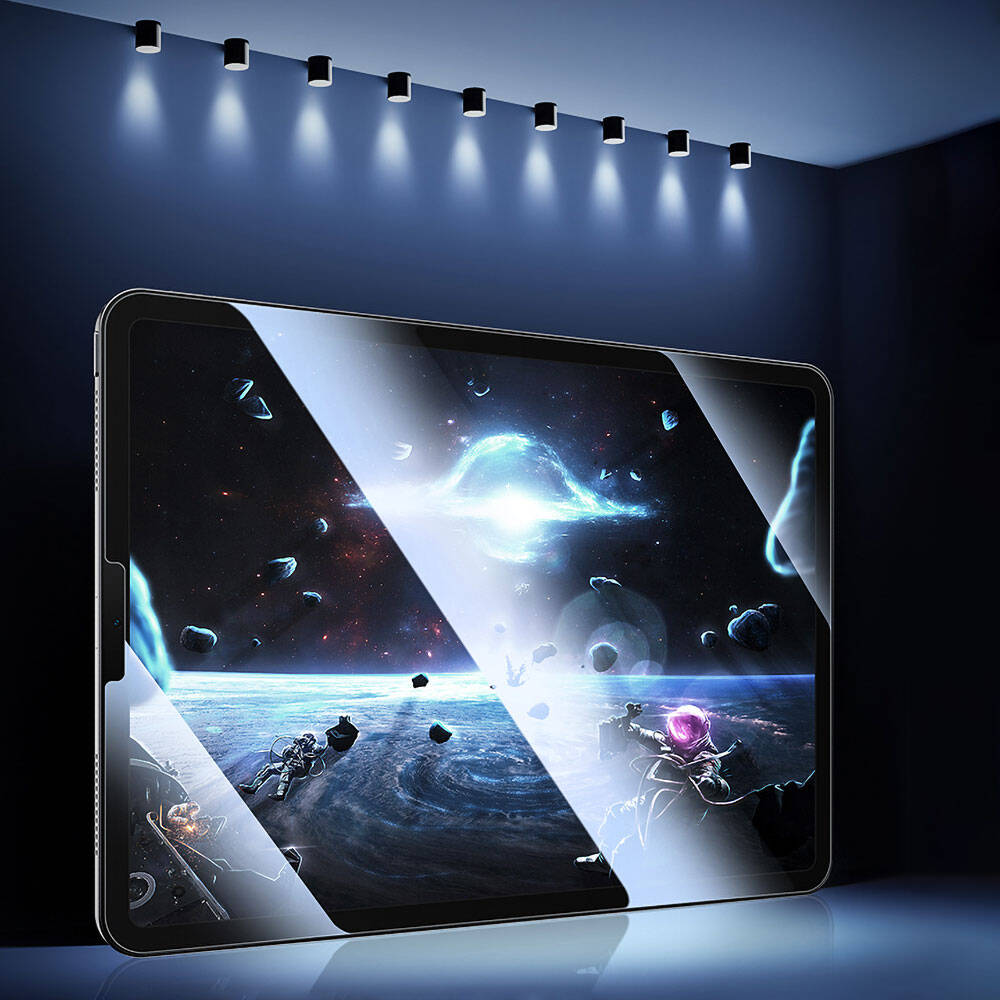 Apple iPad Air 13 2024 Benks OKR Glass Warrior HD Parlak Ekran Koruyucu Şeffaf