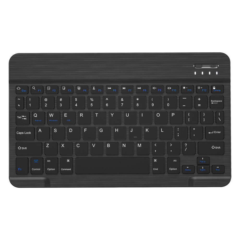 Apple iPad Air 13 2024 Wiwu Protective Gizli Kalem Bölmeli Klavyeli Kılıf Siyah