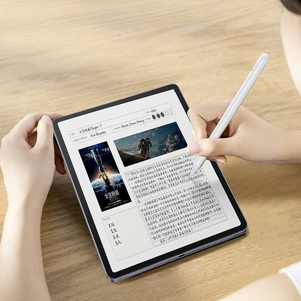 Apple iPad Pro 11 2024 Kağıt Hisli Benks Mat Paper-Like Ekran Koruyucu Şeffaf