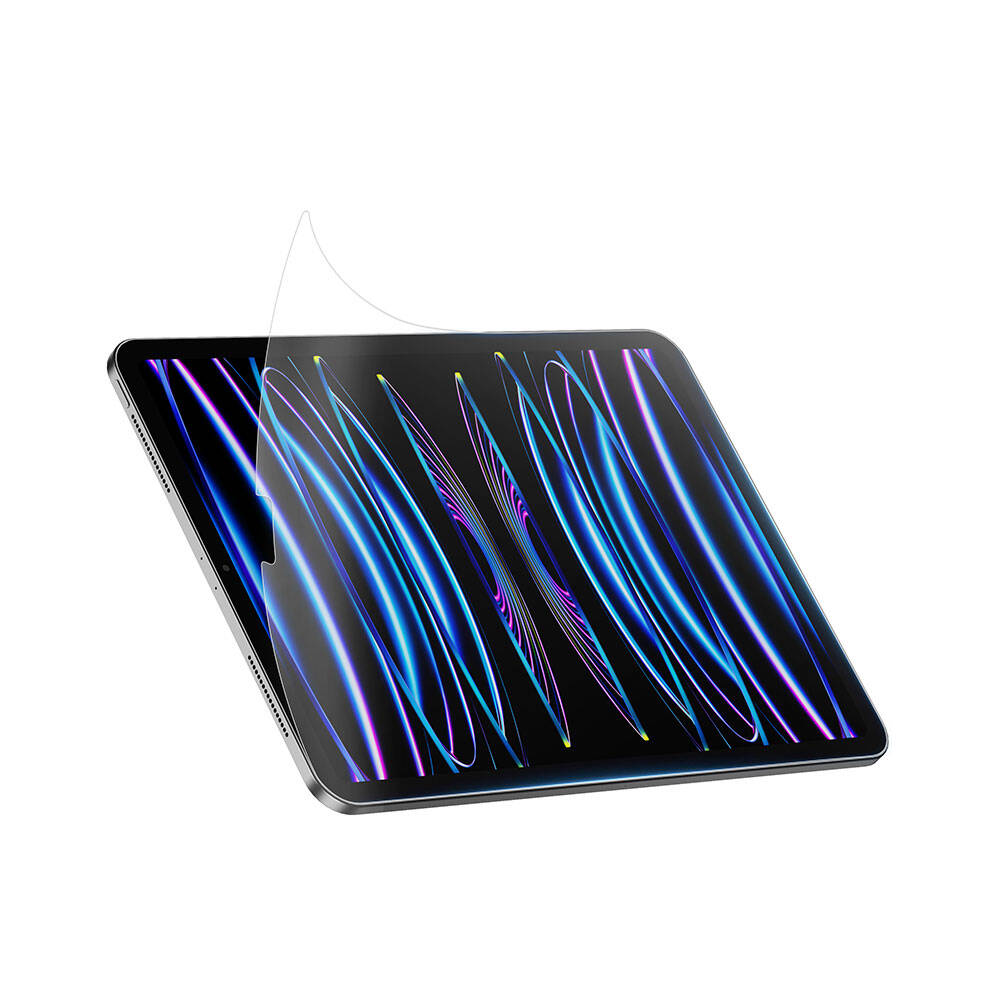 Apple iPad Pro 11 2024 Kağıt Hisli Wiwu iPaper Like Tablet Ekran Koruyucu Şeffaf