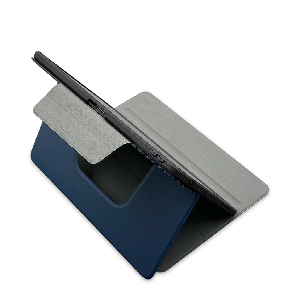 Apple iPad Pro 11 2024 Raptic Spin Detachable Folio PU Ayrılabilir Kalem Bölmeli Standlı Kılıf Siyah