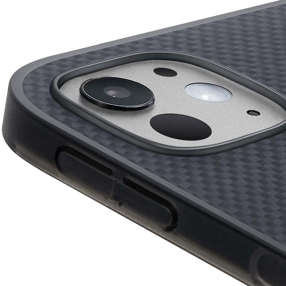 Apple iPad Pro 11 2025 M5 Kılıf Aramid Fiber Pitaka Ultra-Slim Classic Serisi Tablet Kapak Siyah