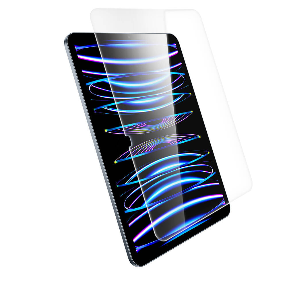 Apple iPad Pro 11 2025 M5 Wiwu Wi-GQ003 iVista Serisi Oleofobik HD Temperli Cam Ekran Koruyucu Şeffaf