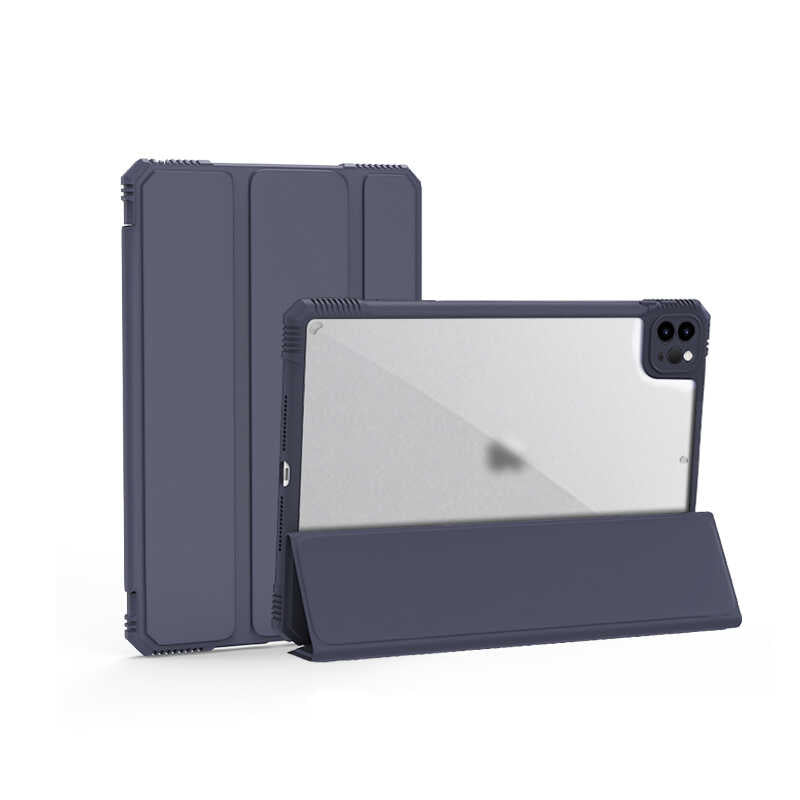 Apple iPad Pro 12.9 2020 (4.Nesil) Wiwu Alpha Tablet Kılıf Siyah