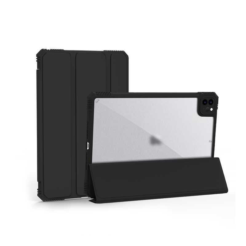 Apple iPad Pro 12.9 2020 (4.Nesil) Wiwu Alpha Tablet Kılıf Siyah