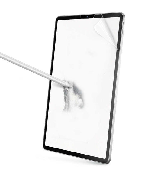 Apple iPad Pro 12.9 2021 (5.Nesil) Kağıt Hisli Wiwu iPaper Like Tablet Ekran Koruyucu Renksiz