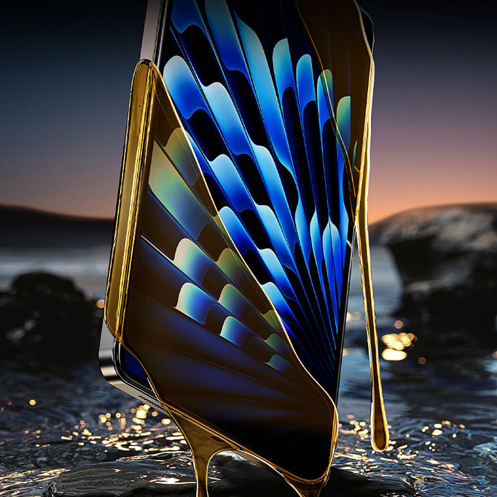 Apple iPad Pro 13 2025 M5 Benks King Kong Eğimli Kenar Oleofobik Özellikli Temperli Cam Ekran Koruyucu Şeffaf