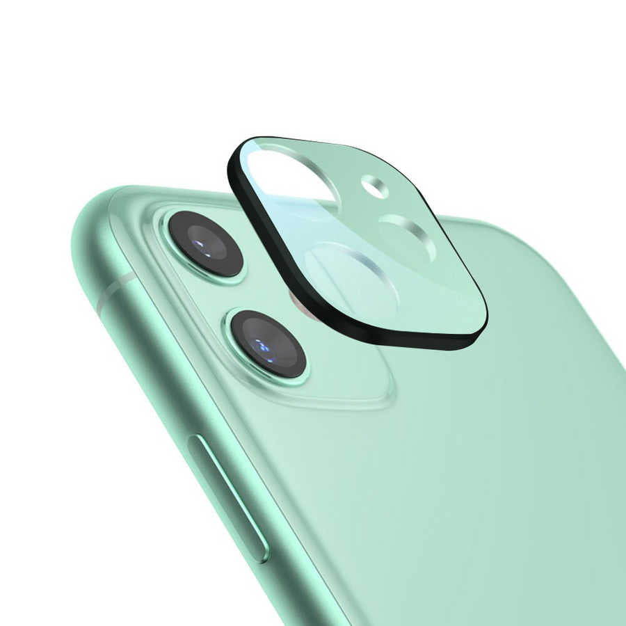 Apple iPhone 11 Benks Kamera Lens Koruyucu Siyah