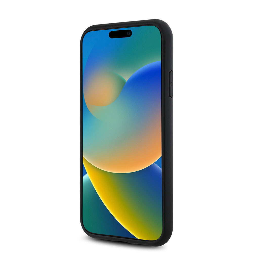 Apple iPhone 11 Kılıf Guess Orjinal Lisanslı Magsafe Uyumlu Gül Baskılı 4G Desenli Yazı Logolu Kapak Kahverengi