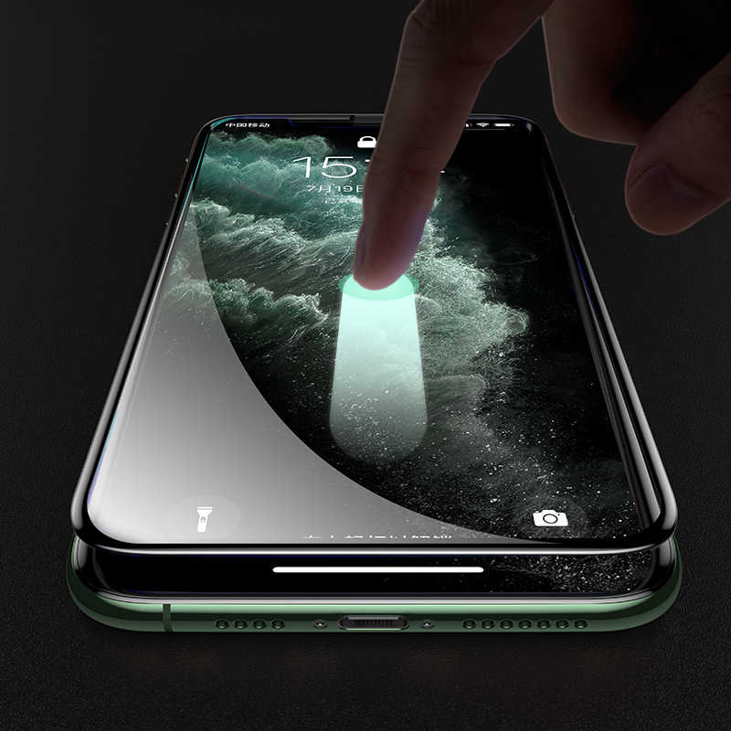 Apple iPhone 11 Pro Benks 0.3mm V Pro Full Curved Ekran Koruyucu Siyah