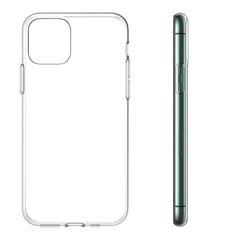 Apple iPhone 11 Pro Benks Magic Glitz Ultra-Thin Transparent Protective Soft Kapak Gümüş
