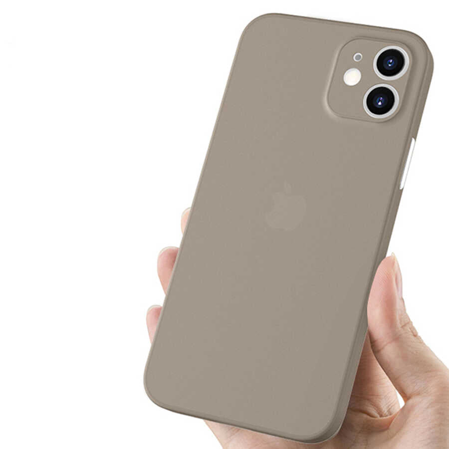 Apple iPhone 11 Pro Kılıf Wiwu Skin Nano PP Kapak Transparan Siyah