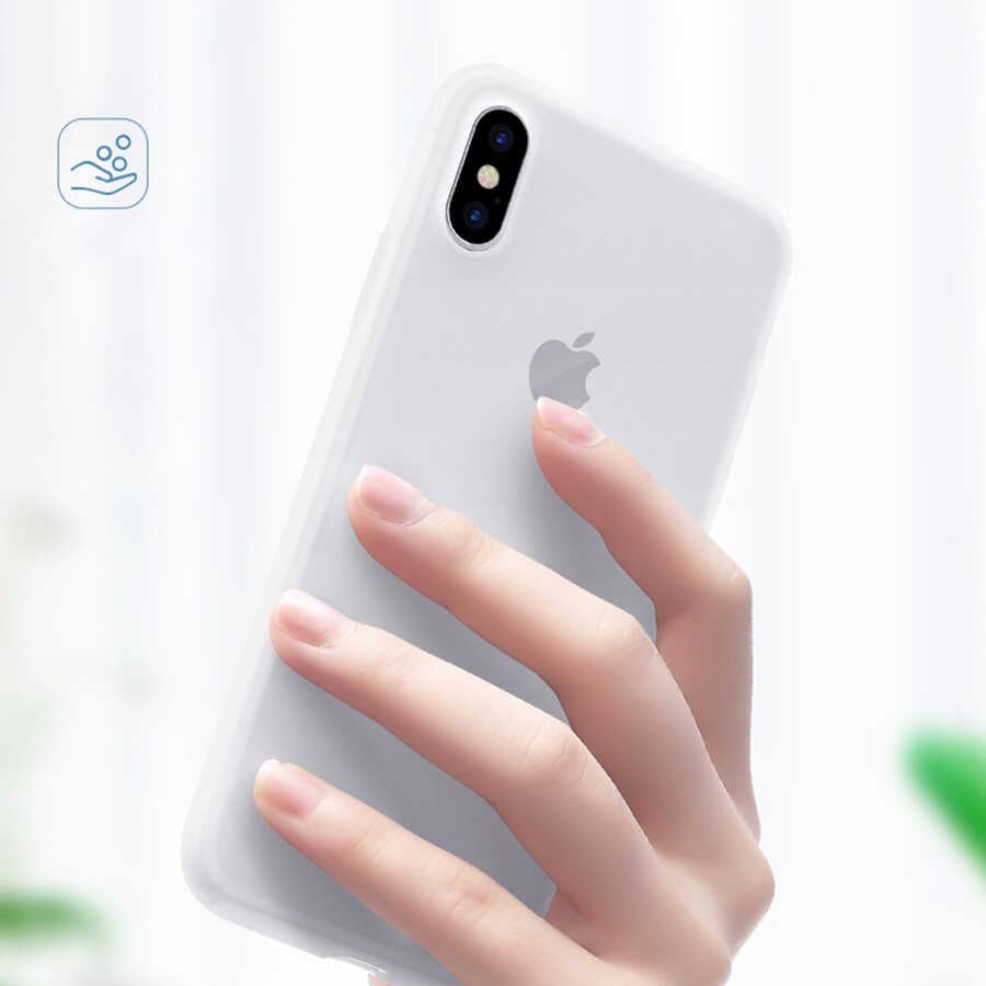 Apple iPhone 11 Pro Kılıf Wiwu Skin Nano PP Kapak Transparan Siyah