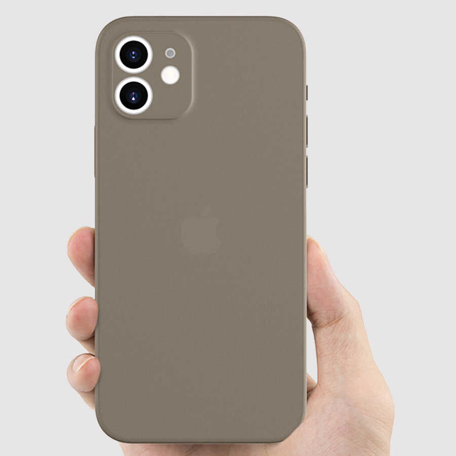 Apple iPhone 11 Pro Kılıf Wiwu Skin Nano PP Kapak Transparan Siyah