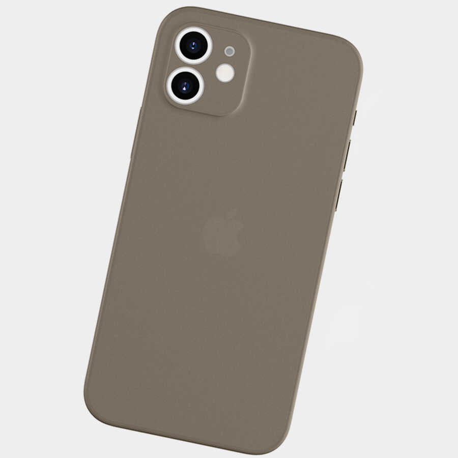 Apple iPhone 11 Pro Kılıf Wiwu Skin Nano PP Kapak Transparan Siyah