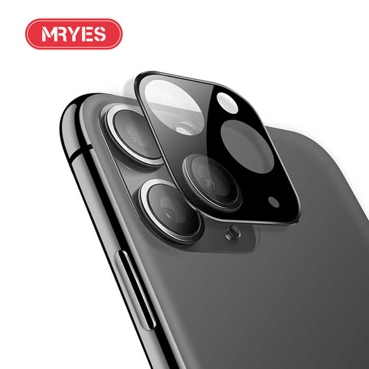 Mr.Yes Apple iPhone 11 Pro Max Zore Kamera Lens Koruyucu Siyah