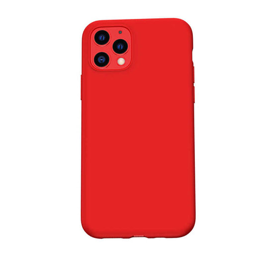 Apple iPhone 11 Pro Max Kılıf Benks Silikon Kapak Kırmızı