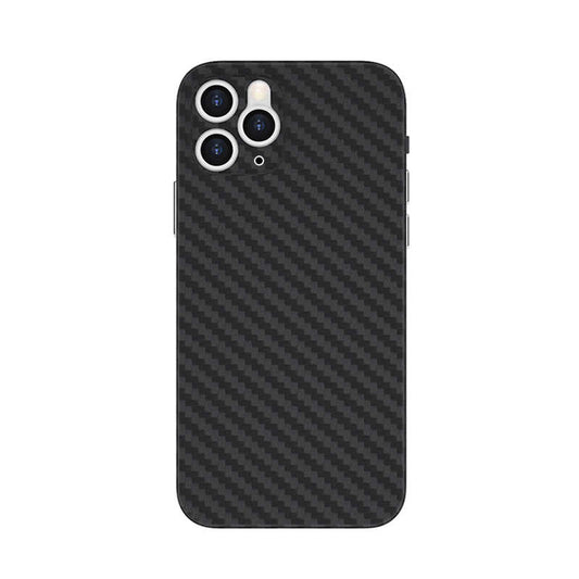 Apple iPhone 11 Pro Max Kılıf Wiwu Skin Carbon PP Kapak Siyah
