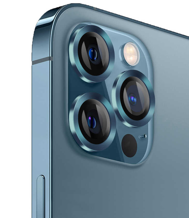 Apple iPhone 11 Pro Wiwu Lens Guard Koyu Yeşil