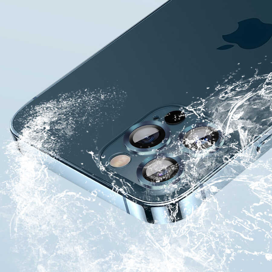 Apple iPhone 11 Pro Wiwu Lens Guard Koyu Yeşil