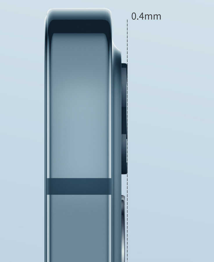 Apple iPhone 11 Pro Wiwu Lens Guard Koyu Yeşil