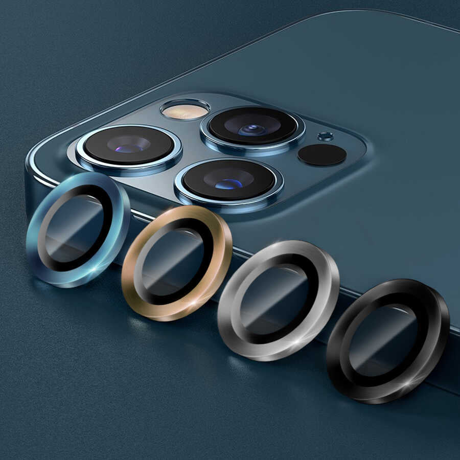 Apple iPhone 11 Pro Wiwu Lens Guard Koyu Yeşil