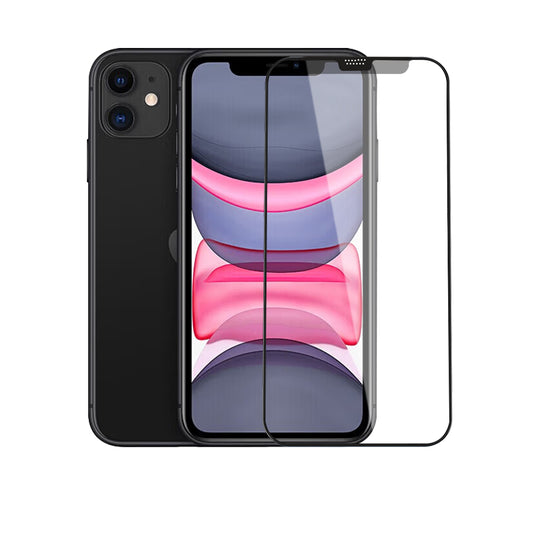 Apple iPhone 11 Wiwu iVista Screen Matte Ultra Güçlü Temperli Mat Ekran Koruyucu Siyah
