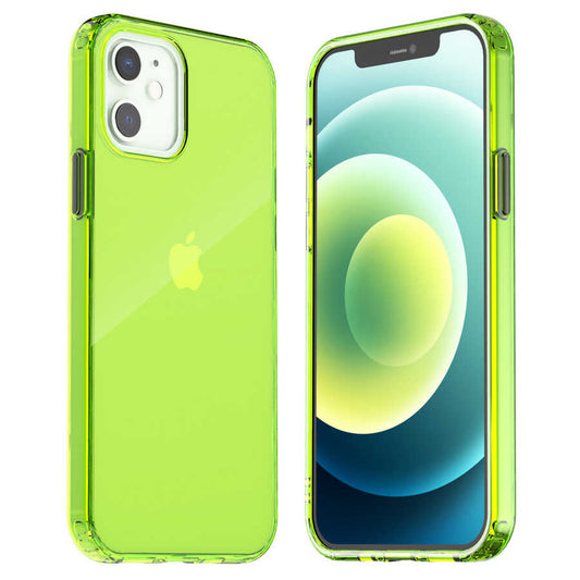 Apple iPhone 12 Kılıf Araree Duple Kapak Sarı