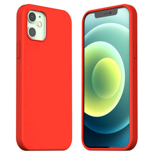 Apple iPhone 12 Kılıf Araree Typo Skin Kapak Kırmızı