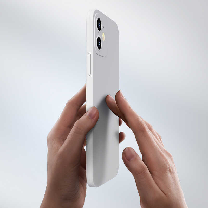 Apple iPhone 12 Kılıf Benks Full Covered 360 Protective Kapak Beyaz