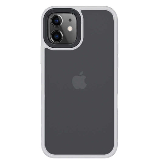 Apple iPhone 12 Kılıf Benks Hybrid Kapak Beyaz