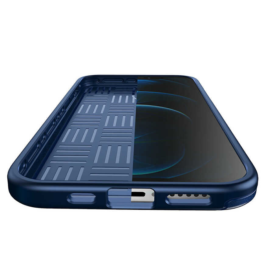 Apple iPhone 12 Kılıf Wlons Hill Kapak Pembe