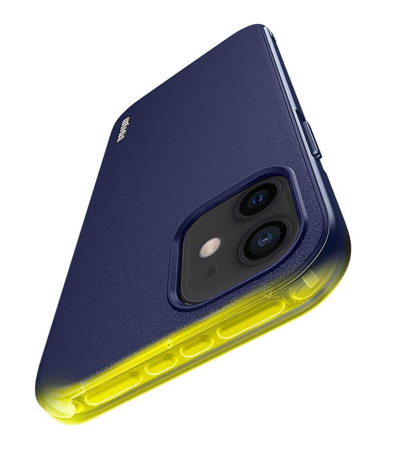 Apple iPhone 12 Kılıf Wlons Hill Kapak Kırmızı