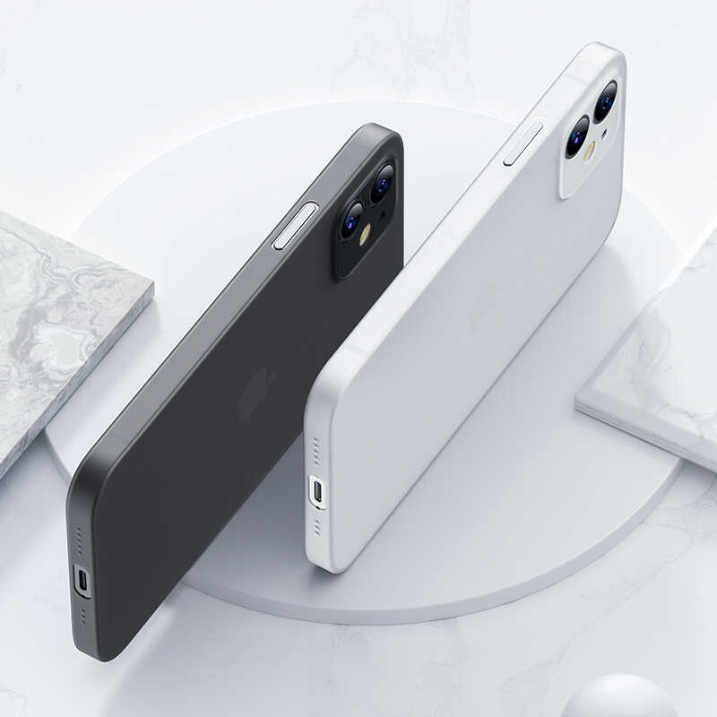 Apple iPhone 12 Mini Kılıf Benks Lollipop Protective Kapak Beyaz