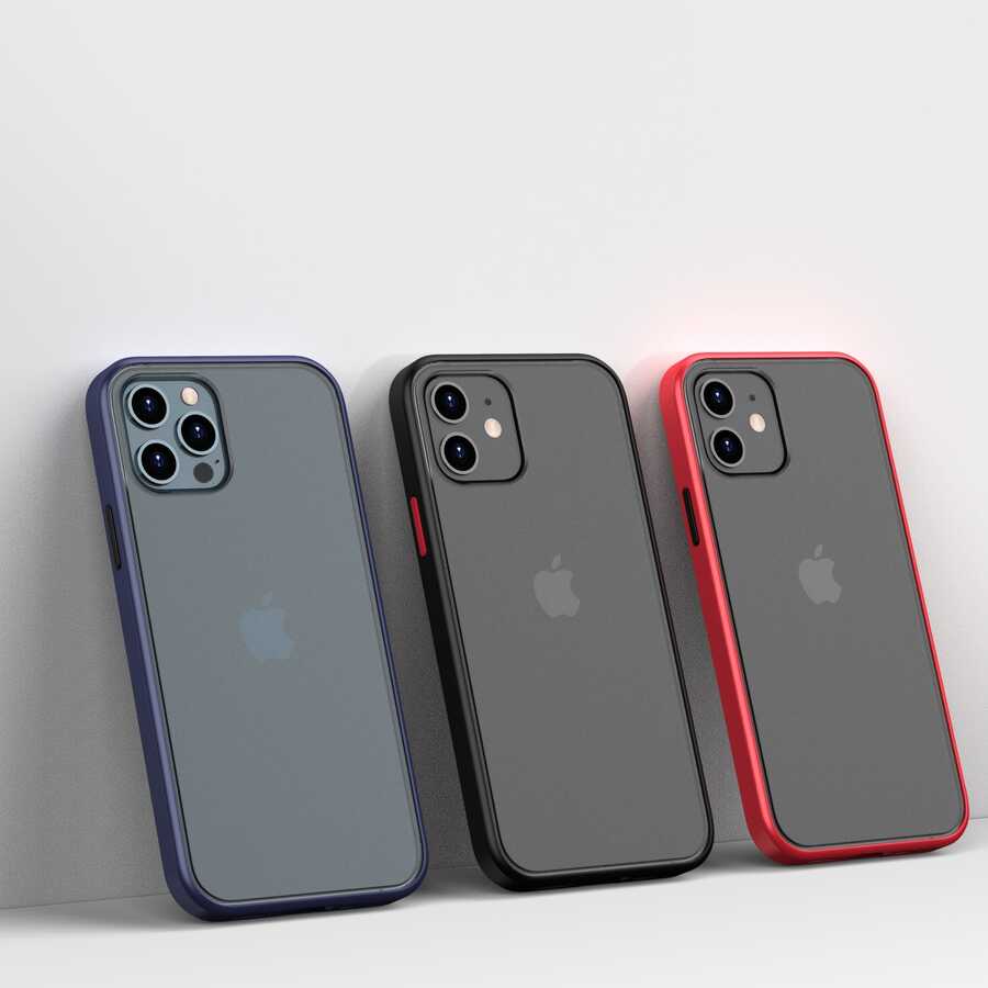 Apple iPhone 12 Mini Kılıf Benks Magic Smooth Drop Resistance Kapak Kırmızı