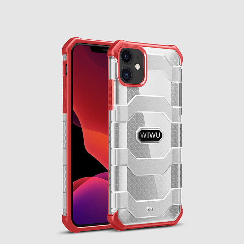 Apple iPhone 12 Mini Kılıf Wiwu Voyager Kapak Koyu Yeşil